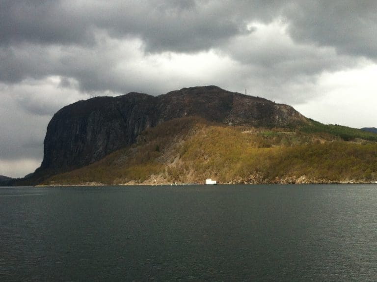 Biomassen seks prosent under fjoråret