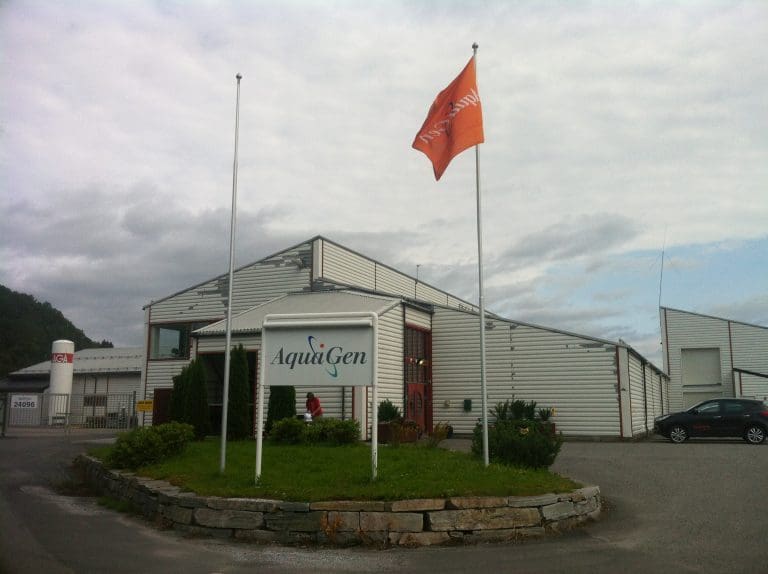 Storutvidelse for AquaGen i Hemne