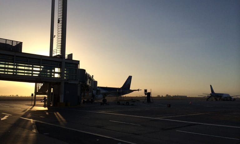 Gjør klar for flyfrakt fra Santiago