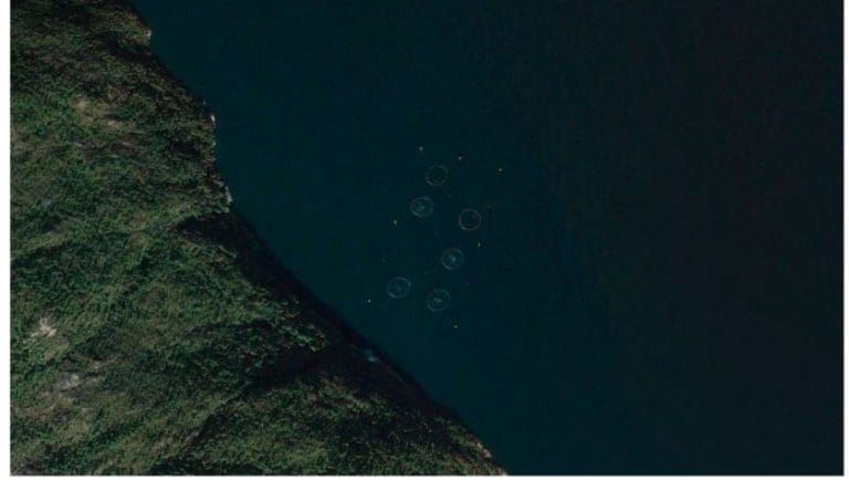 Her skjedde rømmingen i Hardangerfjorden