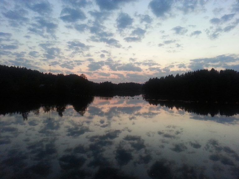 Lakseflaks på Sørlandet