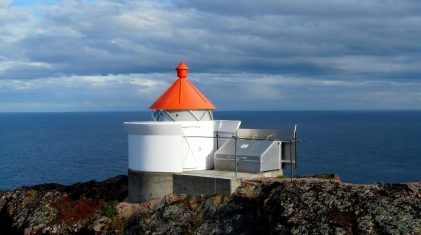 Norges østligste punkt Kibergodden foto. Trygve Poppe