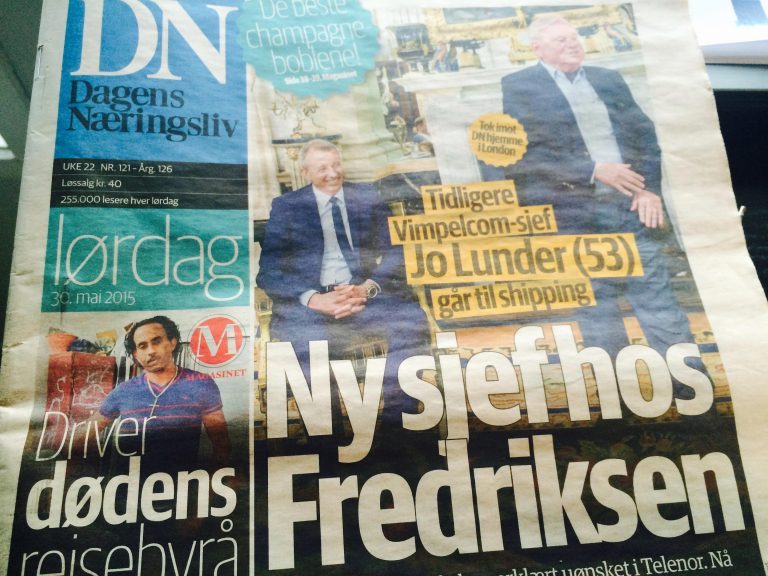 Feil fokus i Sjøfarten