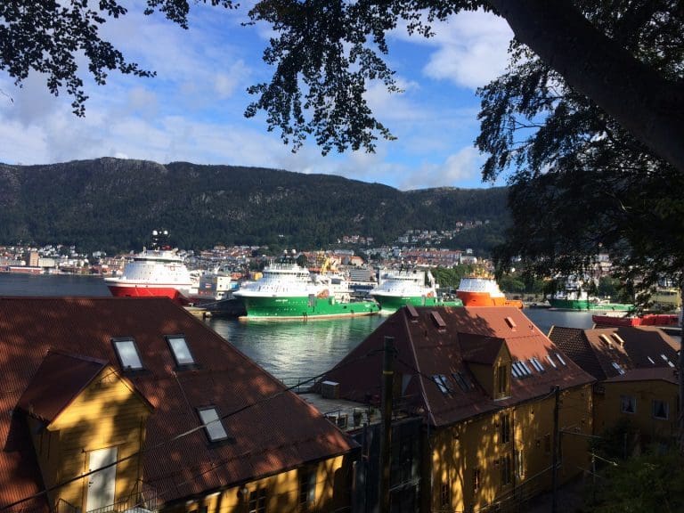 Sjømat likt med olje