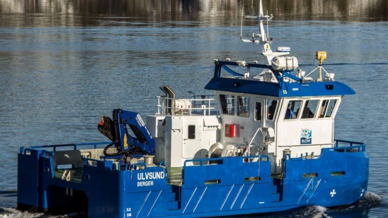 Nytt servicefartøy til Blom Fiskeoppdrett 