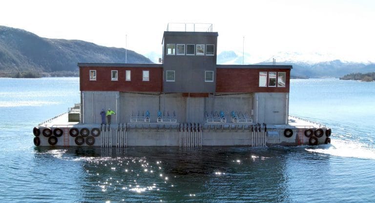 «Dragen» blåser i Rørvik