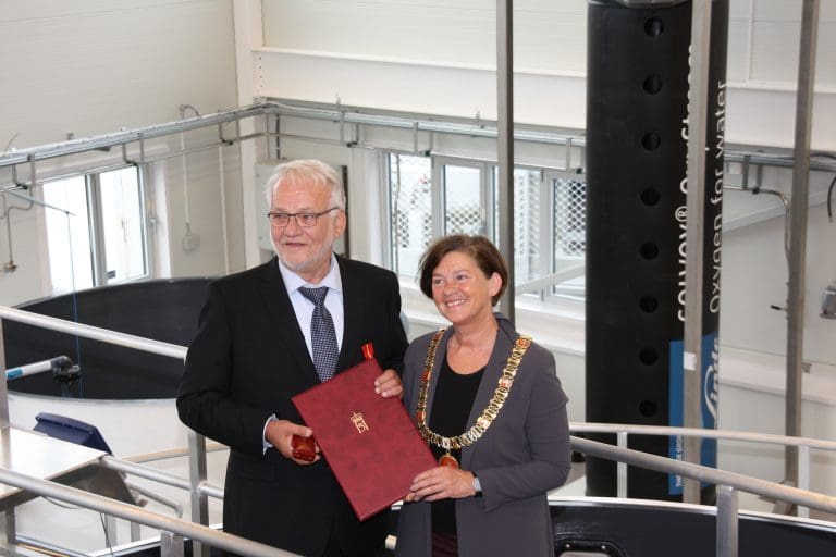 Oksygeneringspionér fikk Kongens fortjenstmedalje