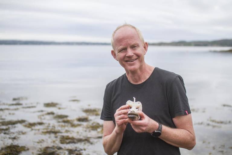 &laquo;Streng&raquo; naturverner i media – Men Lars blir blid når han kommer til Hitra