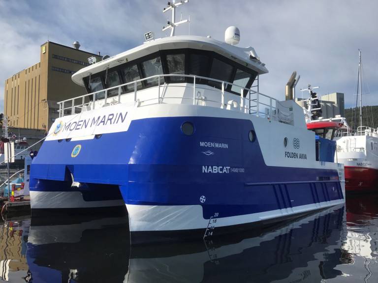 Folden Akva vokser med ny katamaran fra Moen Marin