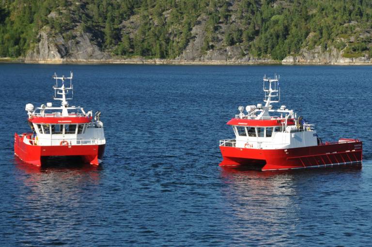 Lerøy får levert fire nye fartøyer fra Moen Marin