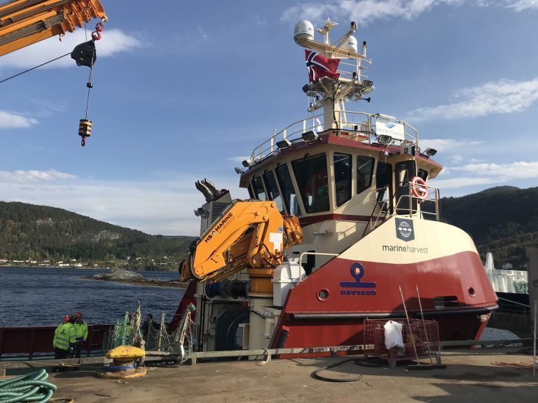 Skotske Inverlussa reiste til Norge og fikk levert en nybygget arbeidsbåt på fem måneder