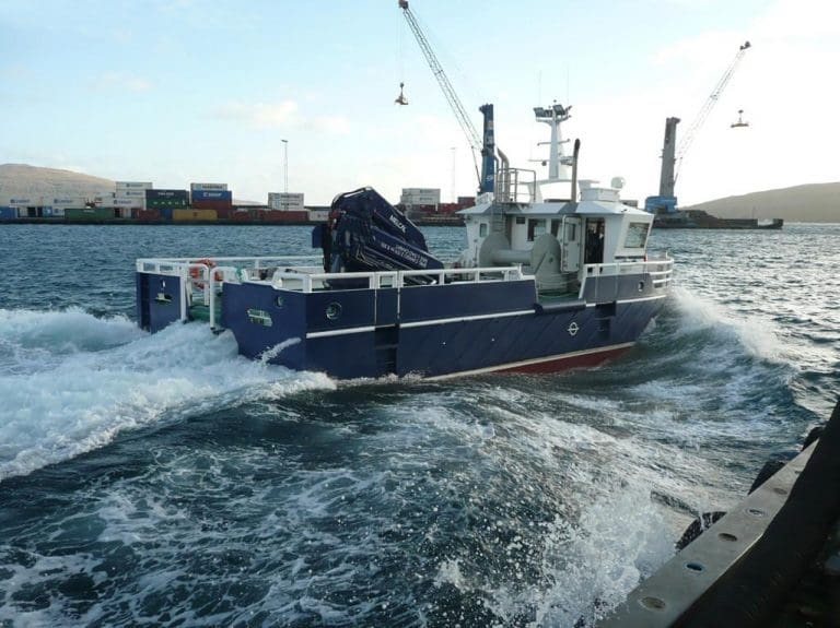 Mest bygger ny katamaran for Marine Harvest på Færøyene