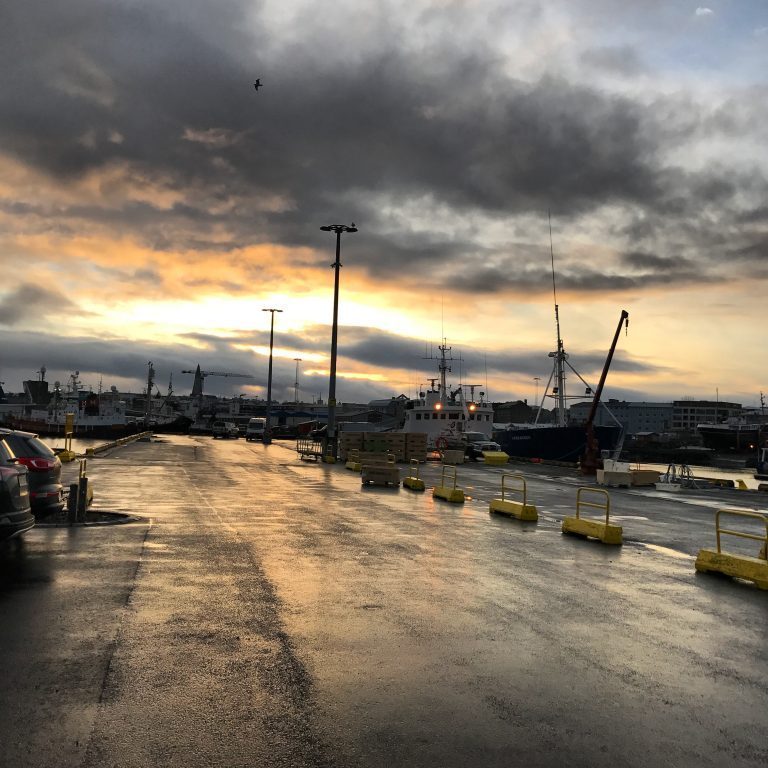 Fishguard etablerer seg på Island