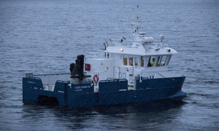 Årets første båt blir sunnmøring