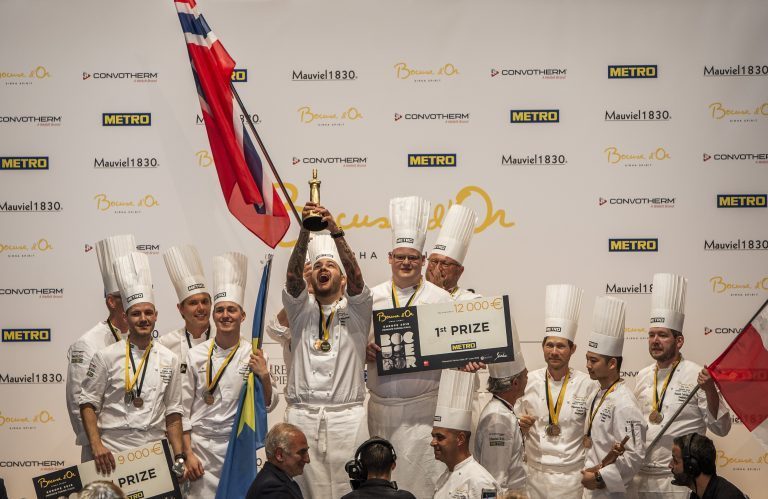 Norge tok gull i europamesterskapet i kokkekunst