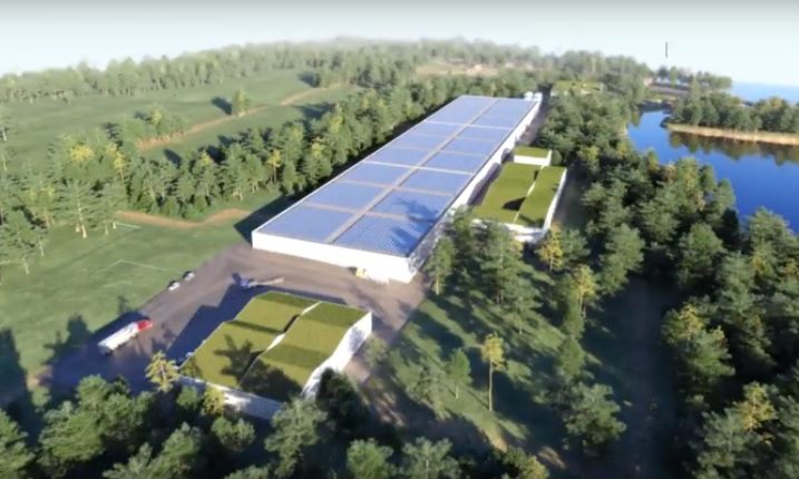Se den eksklusive videoen av Nordic Aquafarms’ gigantanlegg