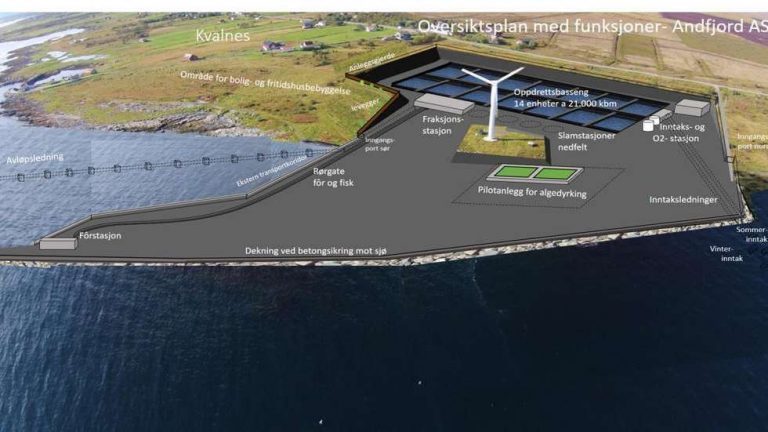 Vil sprenge ut en million kubikkmeter stein til oppdrettsanlegg på Andøya