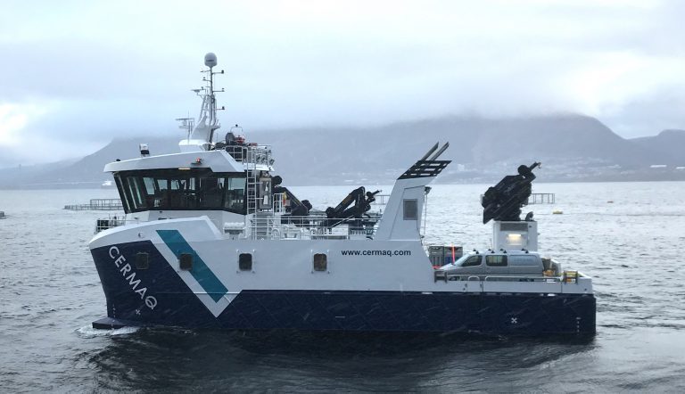&laquo;Engeløy&raquo; overlevert fra Grovfjord Mek. Verksted til Cermaq