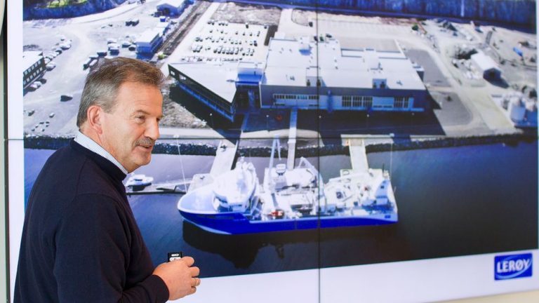 Lerøy åpnet dørene til nyfabrikken på Hitra