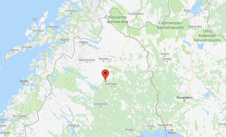 Godstog med laks sporet av i Sverige