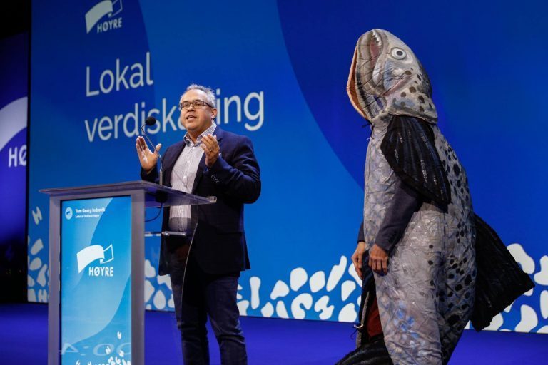 Høyres landsmøte sa nei til lakseskatten