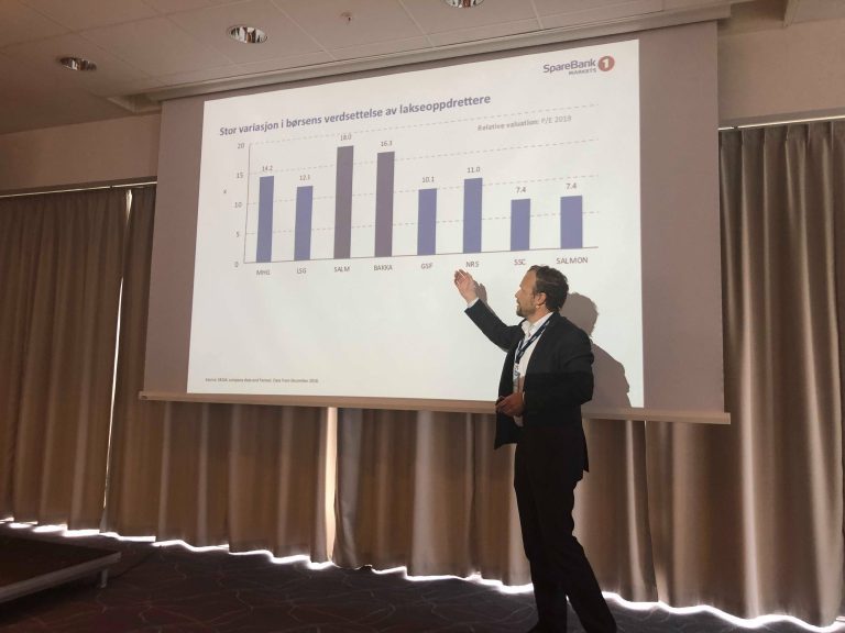 – Forskjellen mellom god og dårlig fiskehelse utgjør 20 prosent i markedsverdien til selskapet