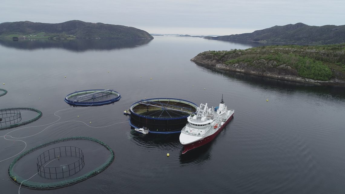 Aquatraz - semi lukket merdteknologi - i media