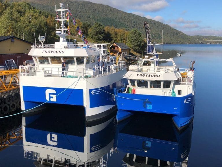 Nye “Frøysund” overlevert Frøy Akvaservice 