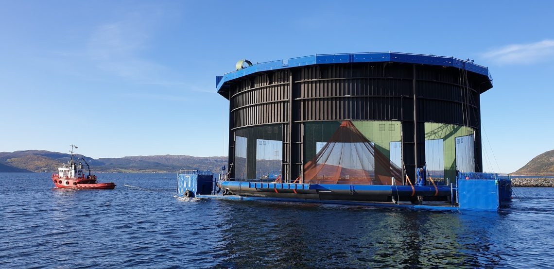 Aquatraz - semi lukket merdteknologi - i media