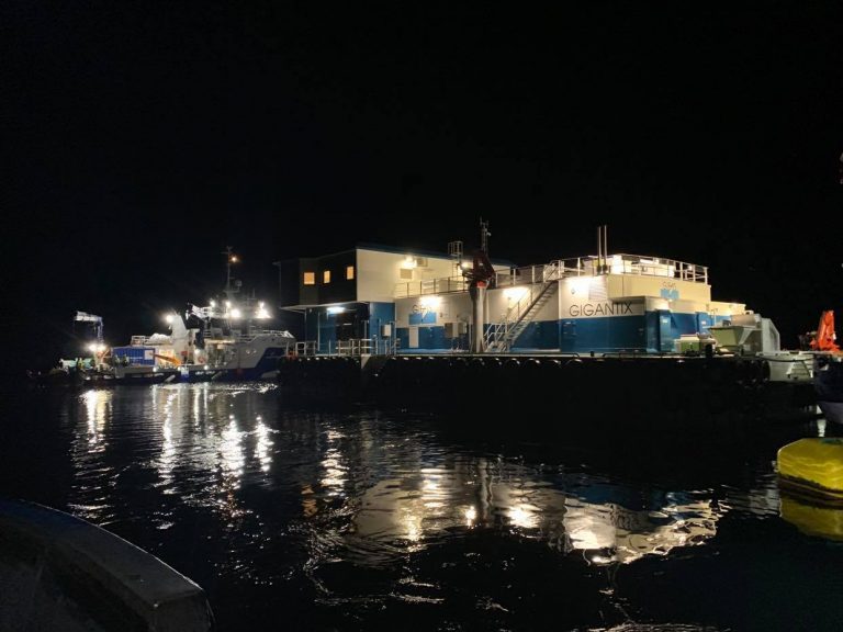 &laquo;Gigantix&raquo; på plass utenfor Bodø