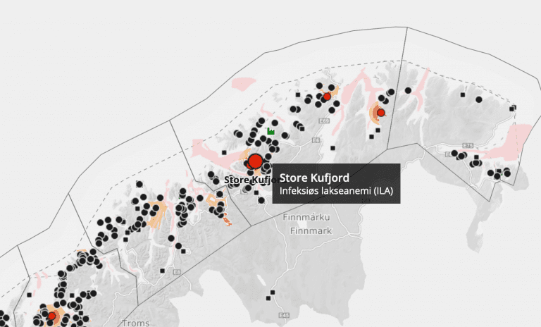 ILA-påvisning for NRS-anlegg i Alta