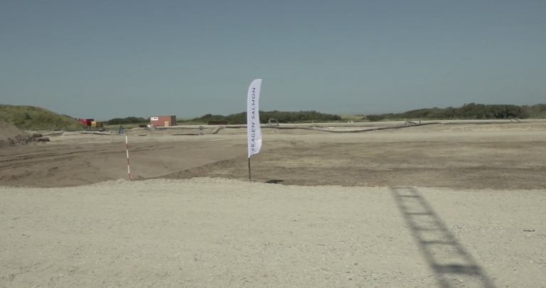 Nå er Skagen Salmon i gang med byggingen av sitt landbaserte oppdrettsanlegg