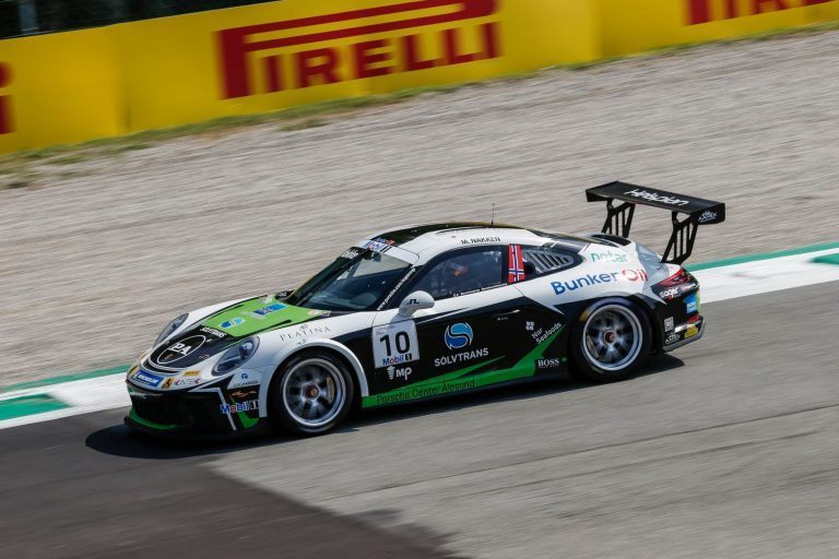 Sølvtrans sponser talentfull Porsche-sjåfør: – Spennende at lokale folk kan komme seg ut i verden