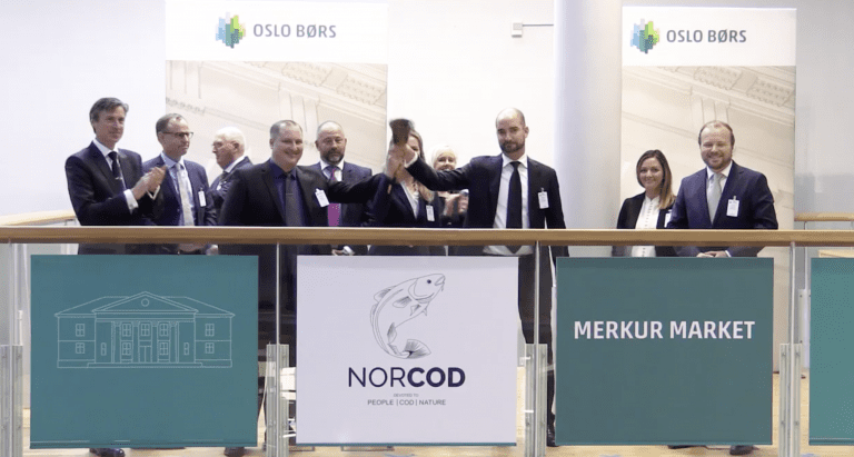 Norcod tatt opp til handel på Merkur Market