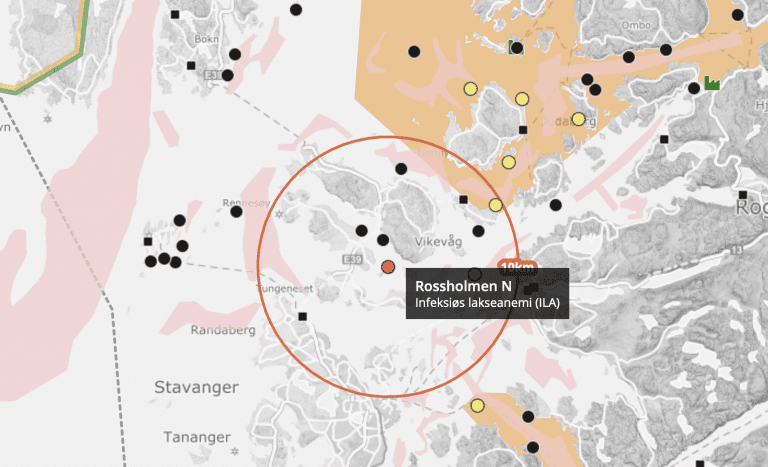 ILA påvist i anlegg ved Stavanger