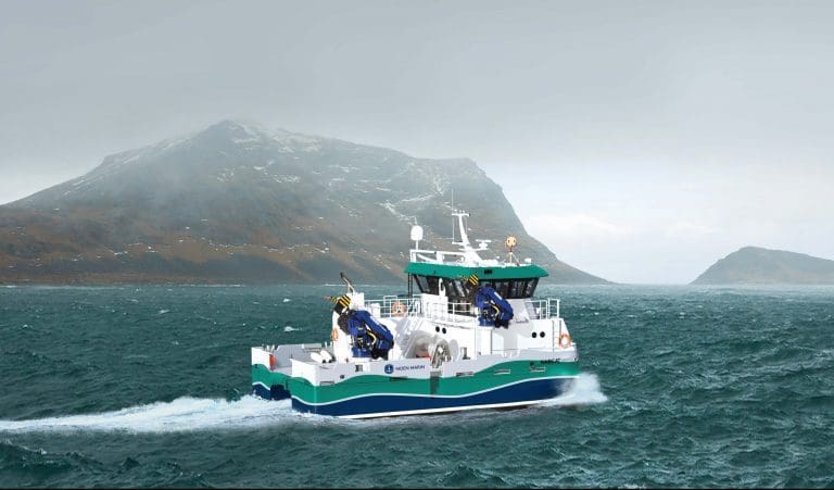 Håløy Havservice med en grønn kontrahering: Anskaffer batterihybrid servicekatamaran 