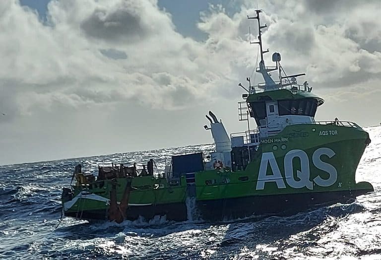 Moen Marin om bergingsaksjonen: – Ser ut til å gå bra
