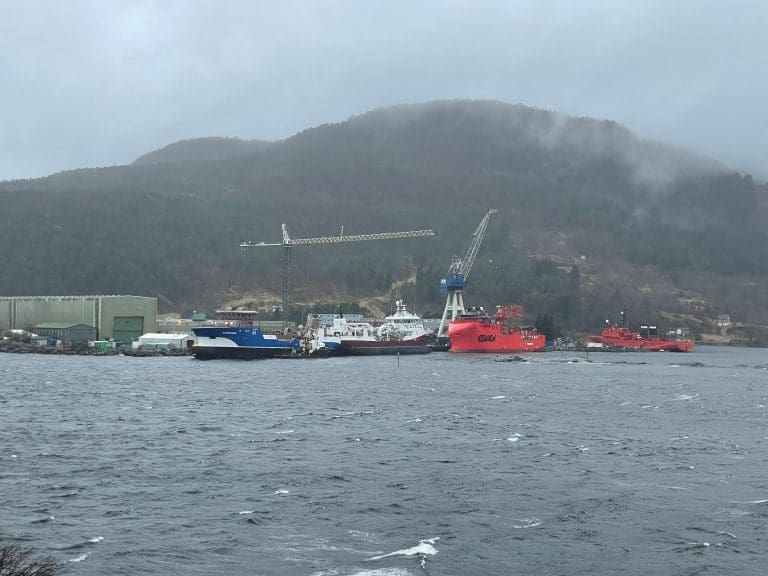 Nå skal Frøys nybygg, 3.200-tonneren “Åsværfjord”, ferdigstilles ved Havyard