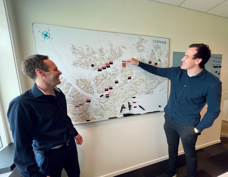 Googlet seg frem til Sjurelv og Tromsø, endte så opp i Alta
