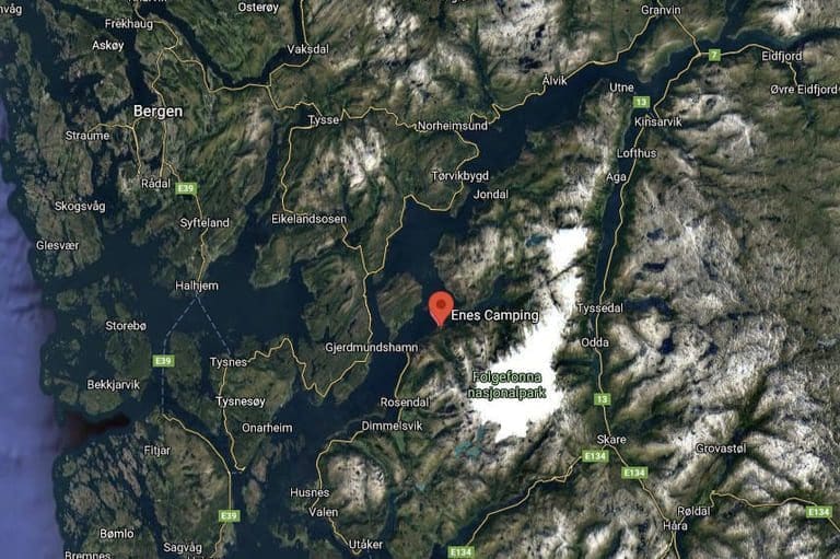 Brann ved det nye settefiskanlegget i Ænes i Kvinnherad