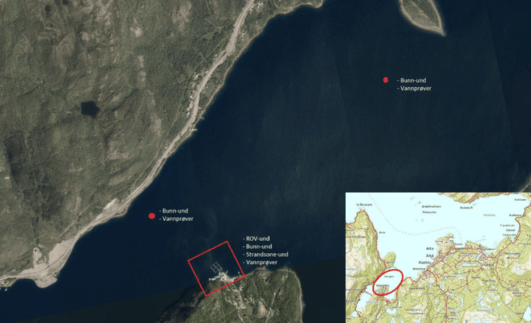 Uavhengig miljøundersøkelse er klar: Griegs klorutslipp har i forbigående omfang påvirket en liten del av Kåfjorden  