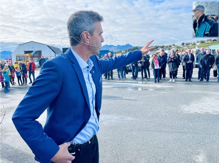 Det aller meste gikk galt tre dager før åpning. I folkehavet ventet en stolt far