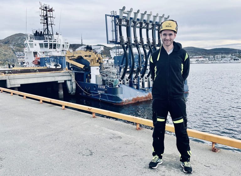 Aqua Pharma sin globale fiskehelsesjef på tur med &laquo;Steyer&raquo; for å avluse