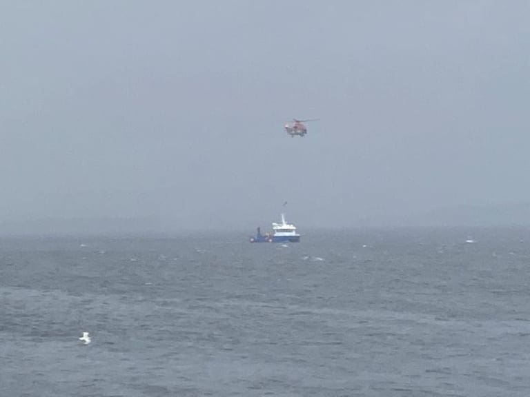 To personer flydd til Haukeland sykehus etter dykkerulykke i Fensfjorden