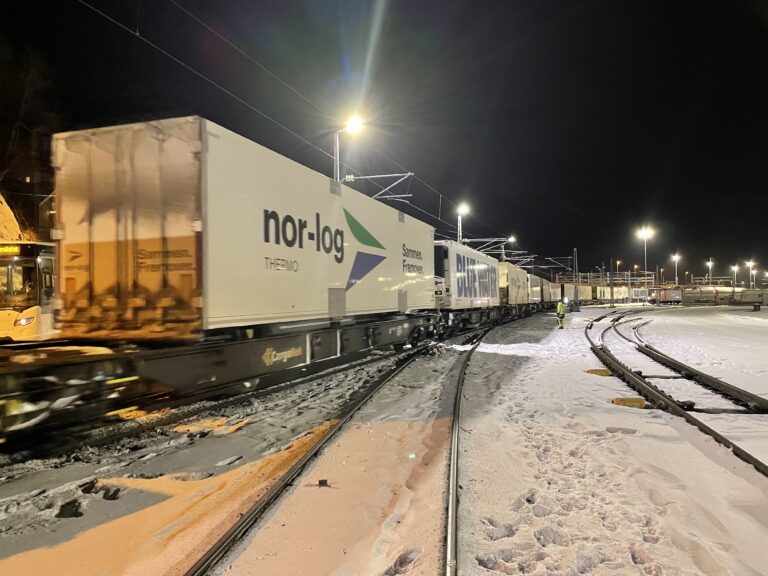 Kulde stopper laksetogene fra Narvik