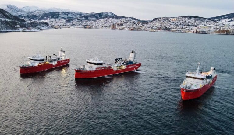 Brønnbåt Nord mønstret hele flåten i Harstad