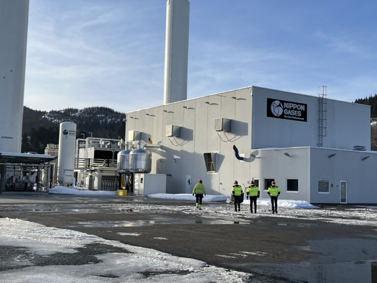 Nippon Gases landet langtidsavtale med SalMar i Malm