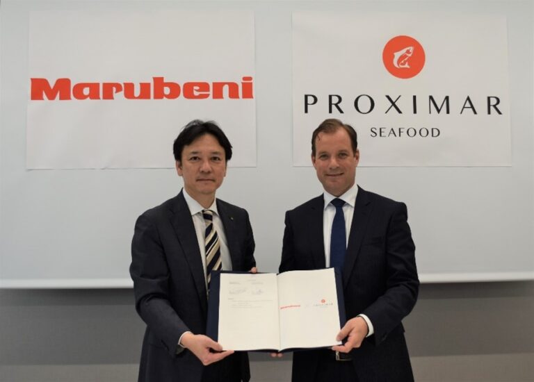 Proximar Seafood lander tiårig salgskontrakt med Marubeni