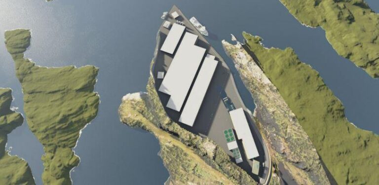 Blom vil utvide planområde for omsøkt landbasert oppdrettsanlegg