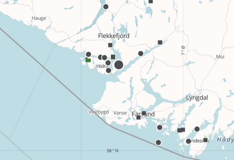 Lakserømming ved Flekkefjord